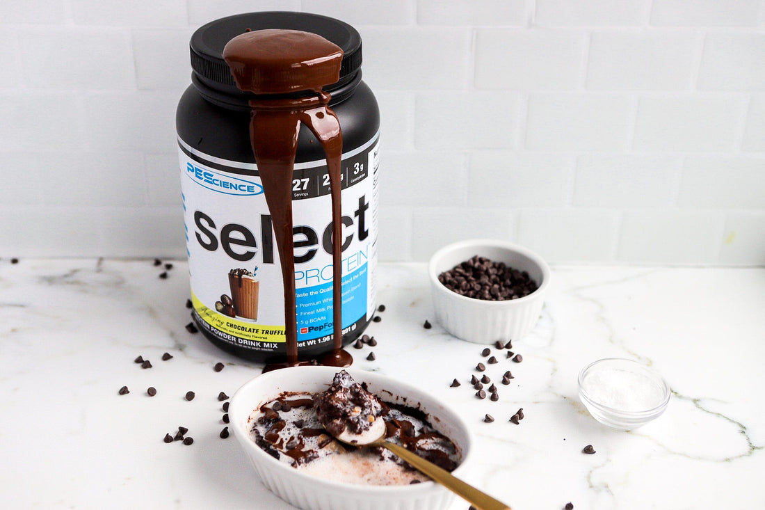 High-Protein Microwave Brownie