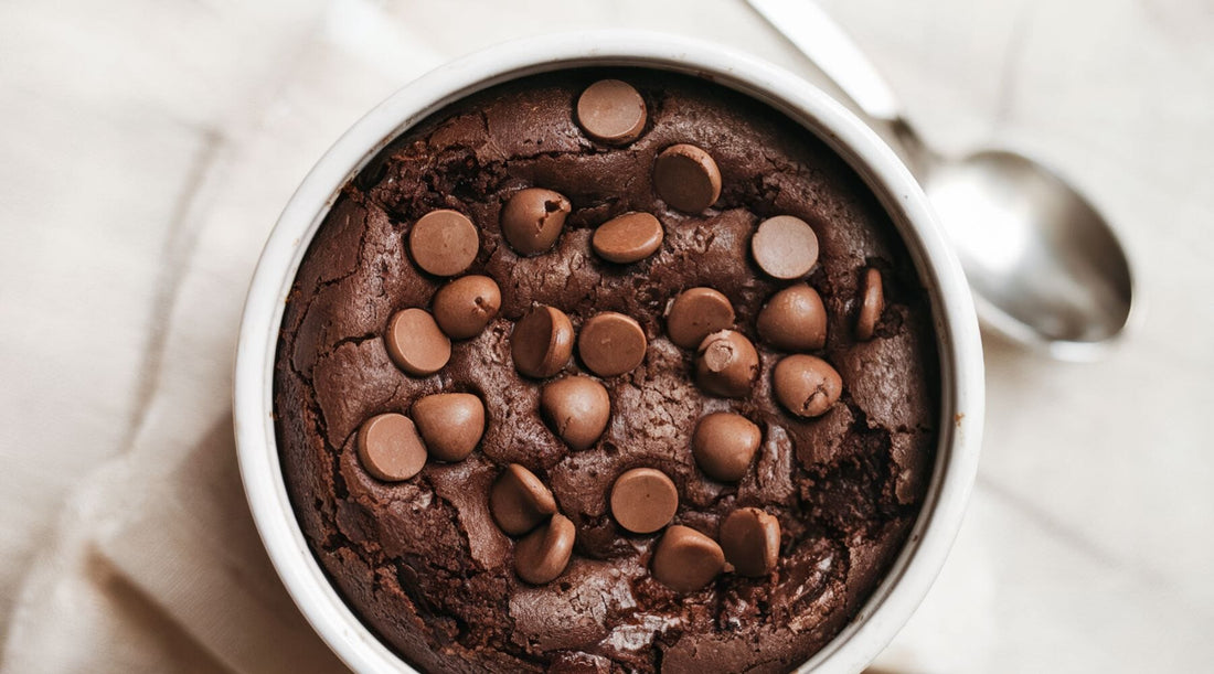 High-Protein Single-Serve Brownie Bowl