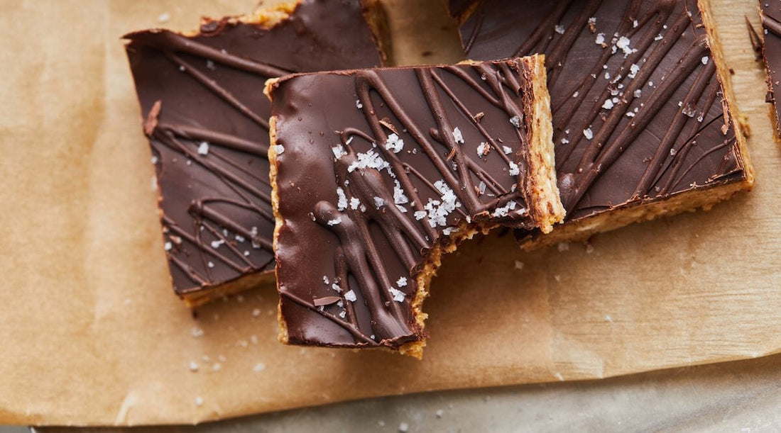 No-Bake Chocolate Peanut Butter Oat Bars