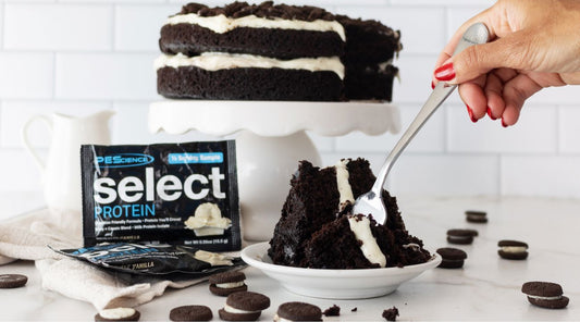 Oreo Protein Cake