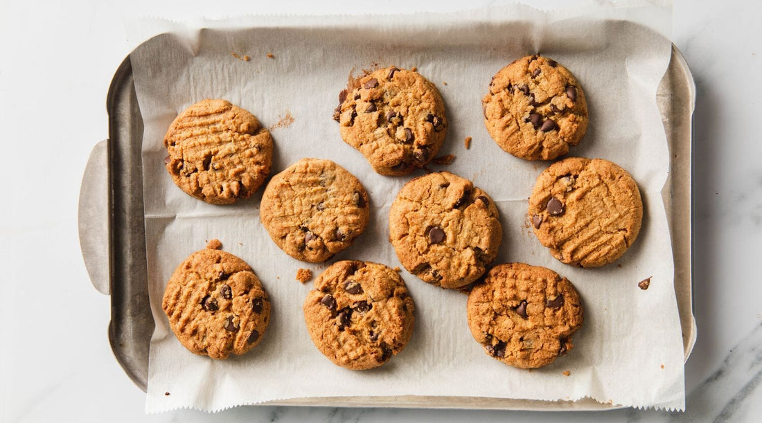 Peanut Butter Chocolate Chip Protein Cookies