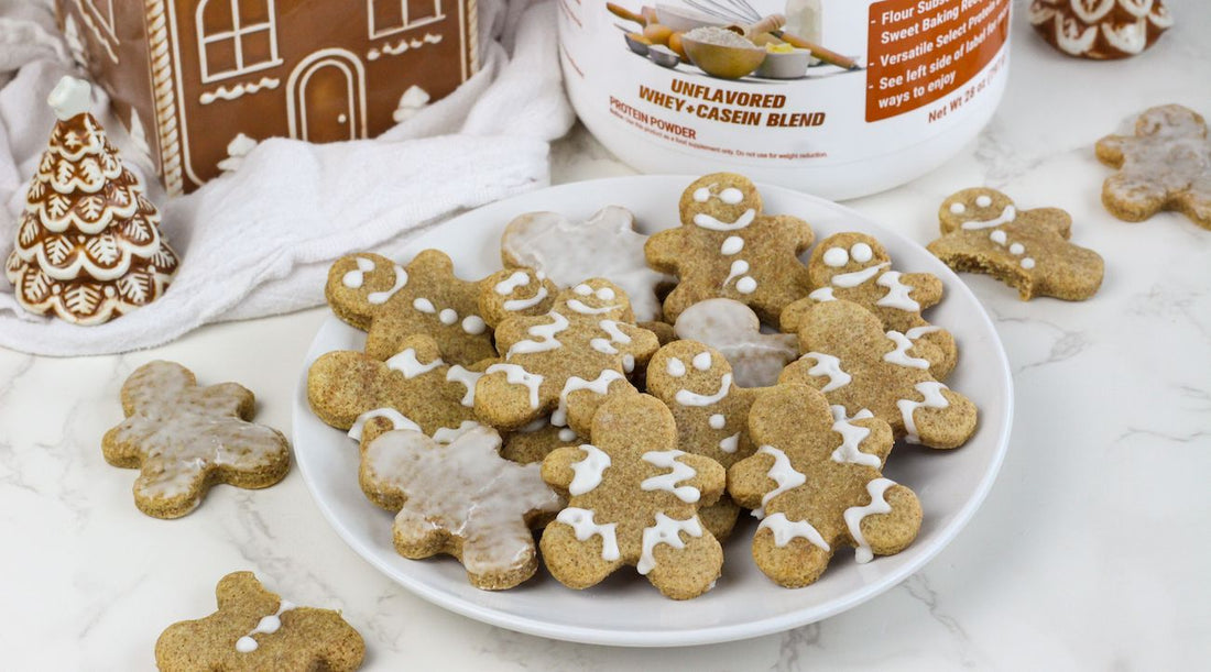 Protein Gingerbread Cookies