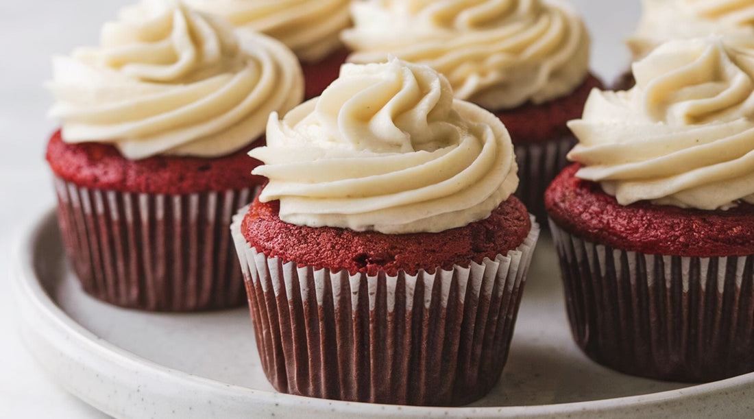 Red Velvet Protein Cupcakes