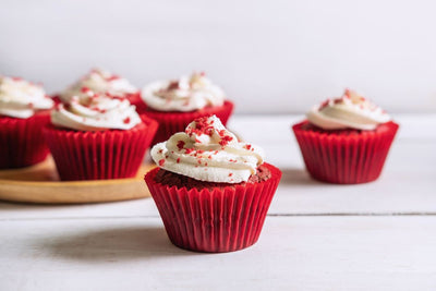 Red Velvet Protein Cupcakes