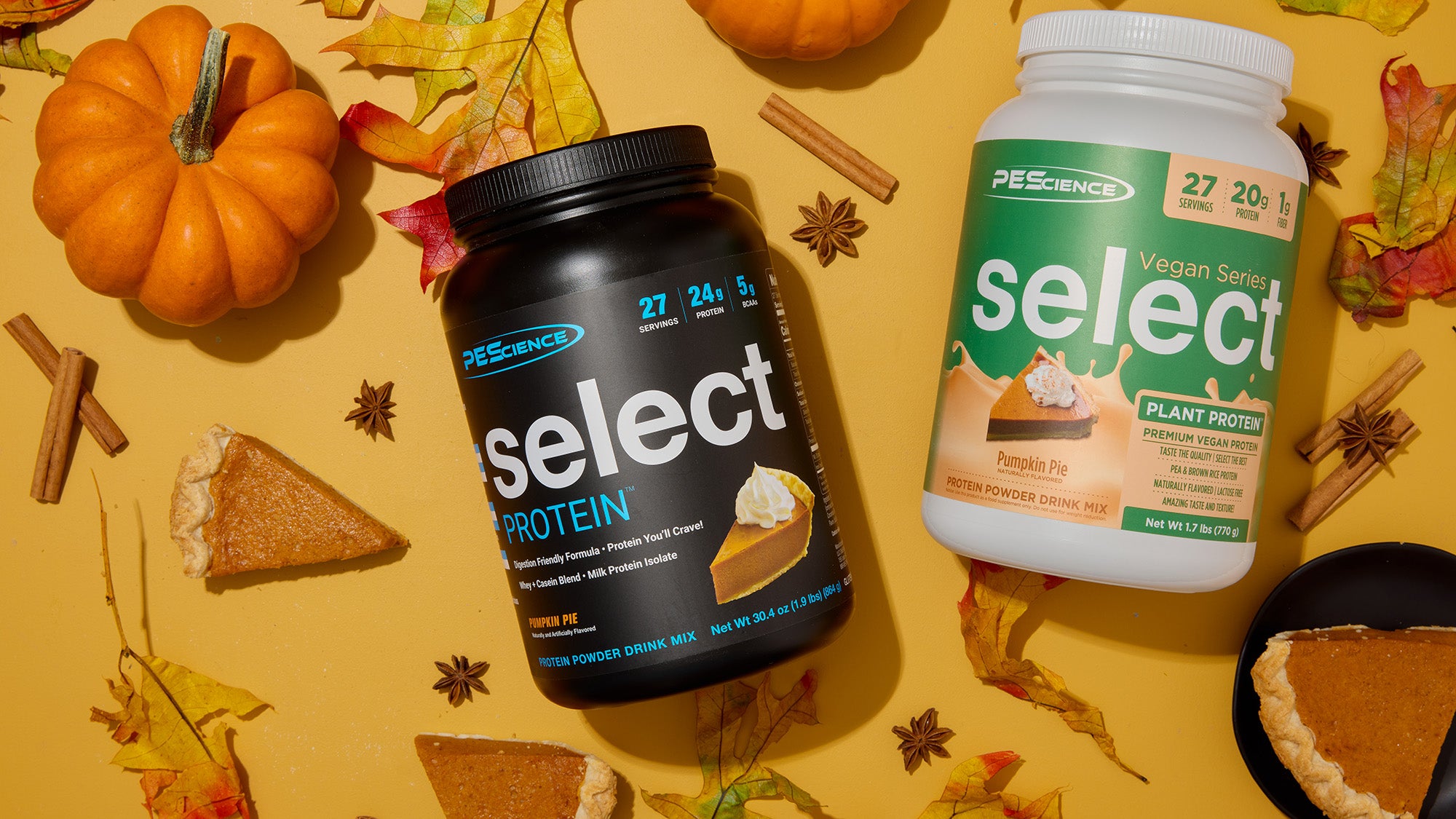Pumpkin Pie Whey and Vegan Protein