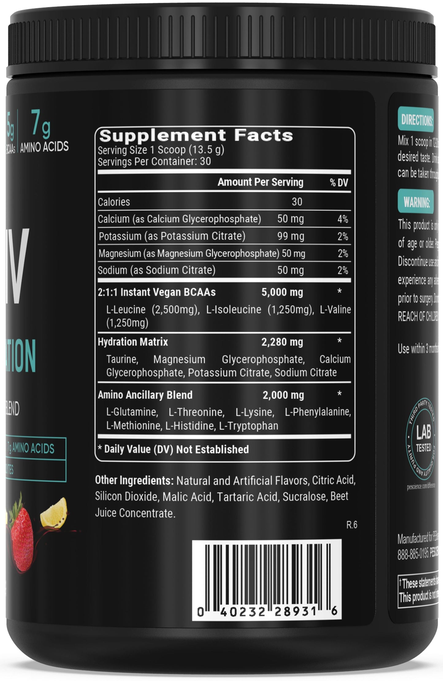 PEScience Amino IV BCAAs + EAAs 