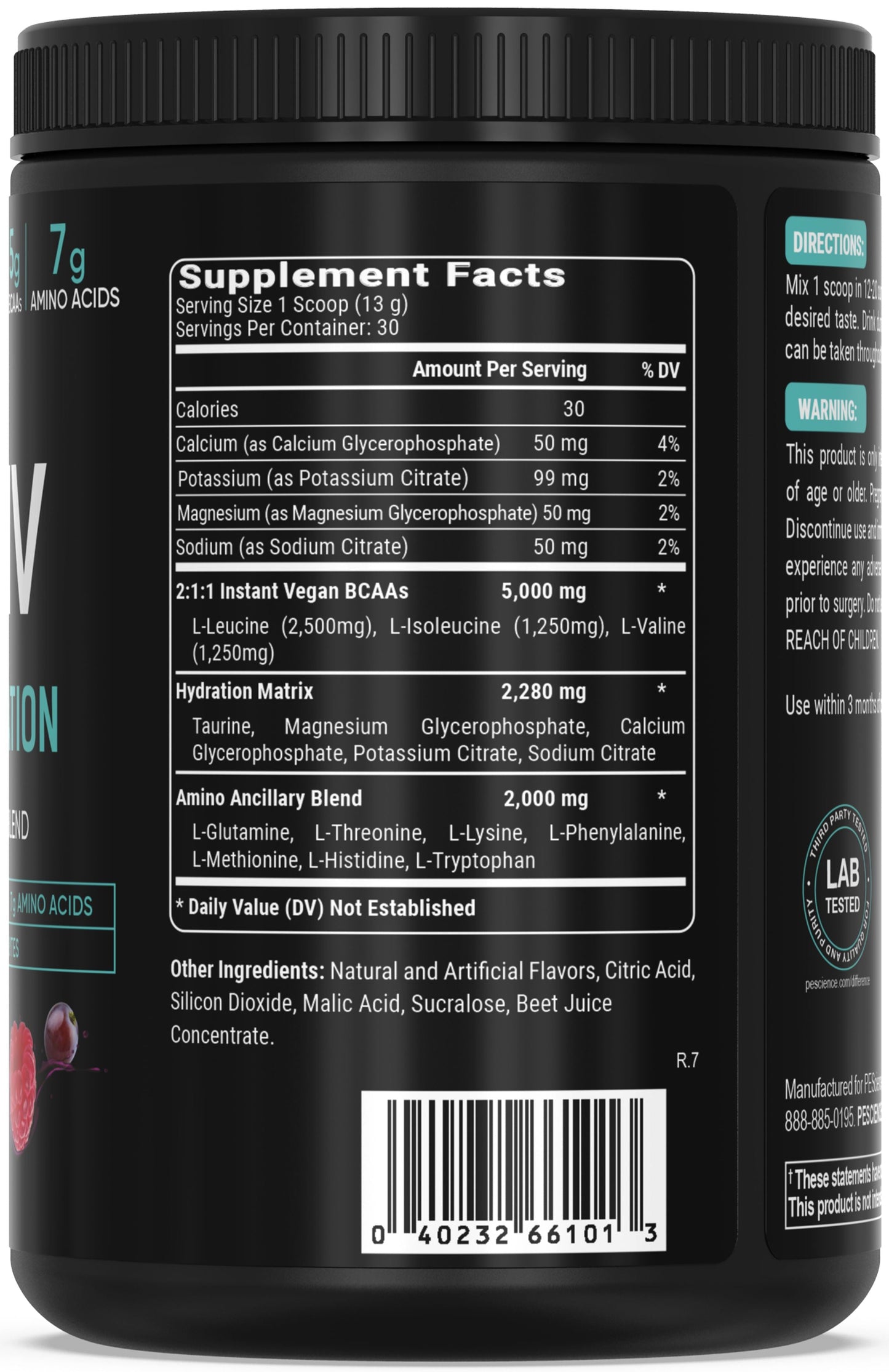 PEScience Amino IV BCAAs + EAAs 