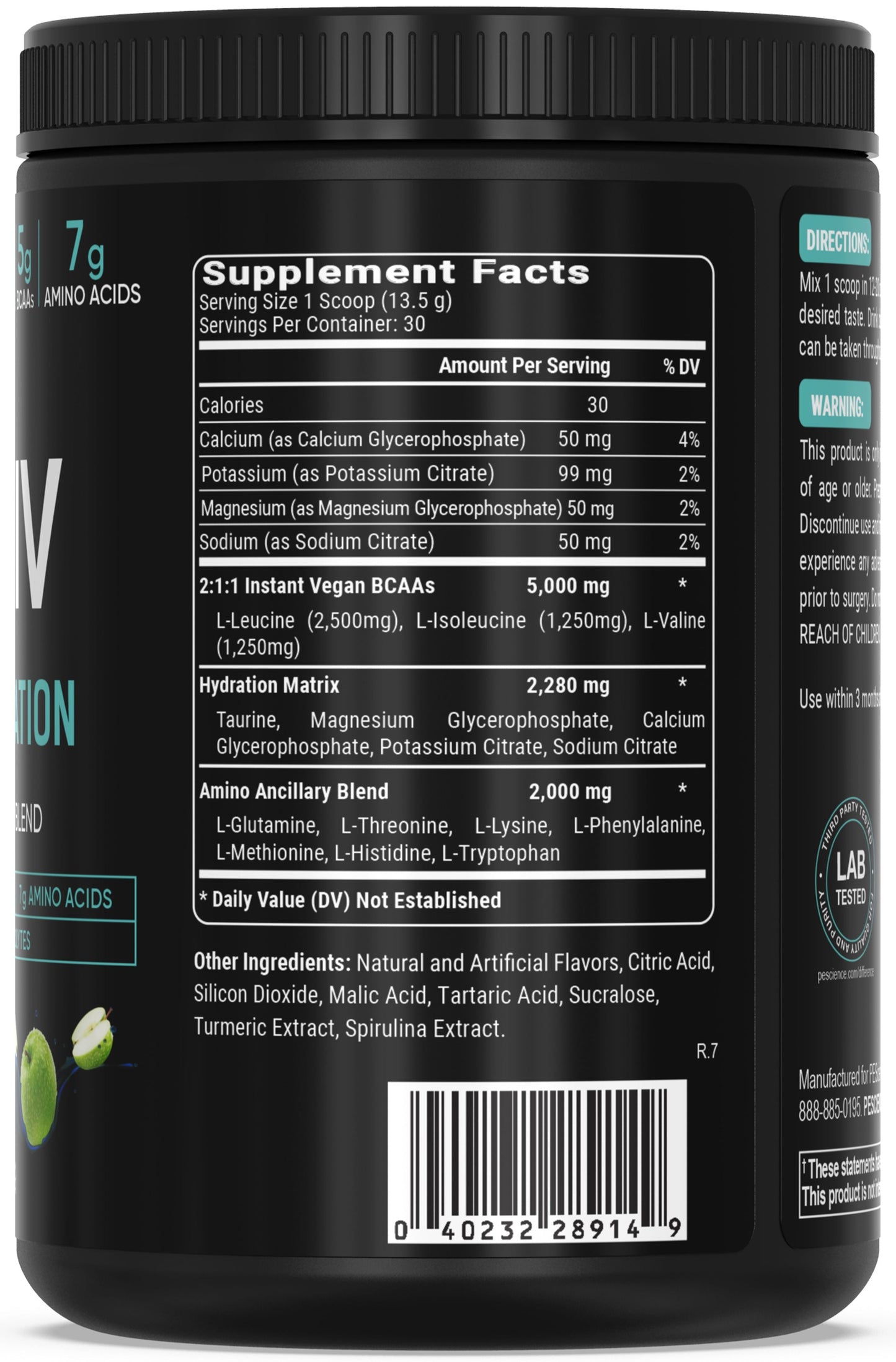 PEScience Amino IV BCAAs + EAAs 