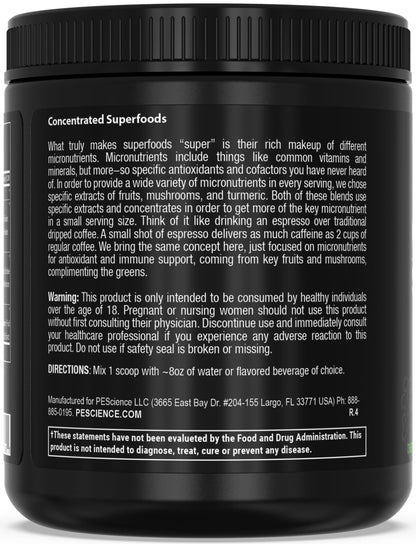 PEScience Greens & Superfoods 