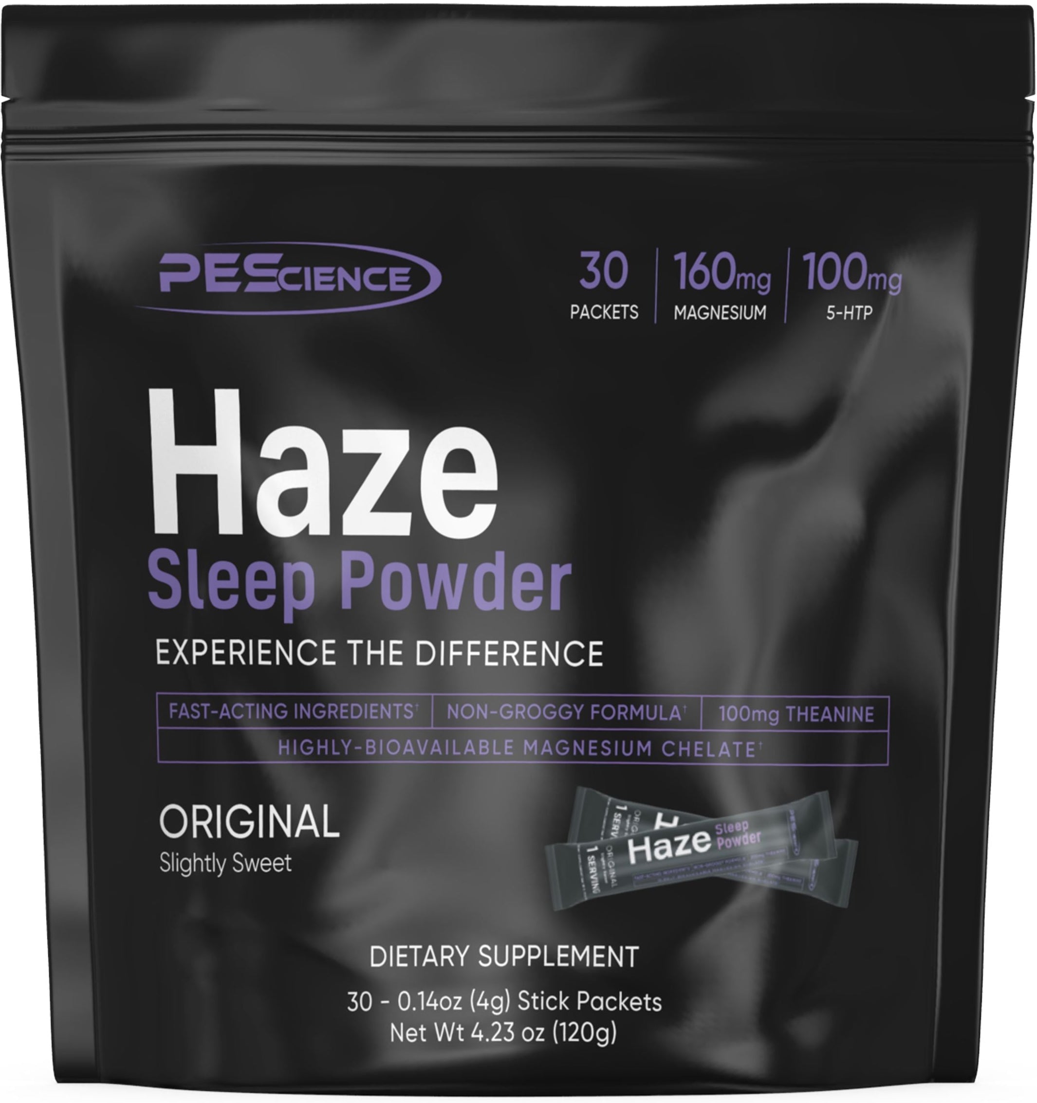 Bc Powder Sleep Haze Sleep Powder | Chelated Magnesium | 5-HTP | Melatonin-Free – PEScience