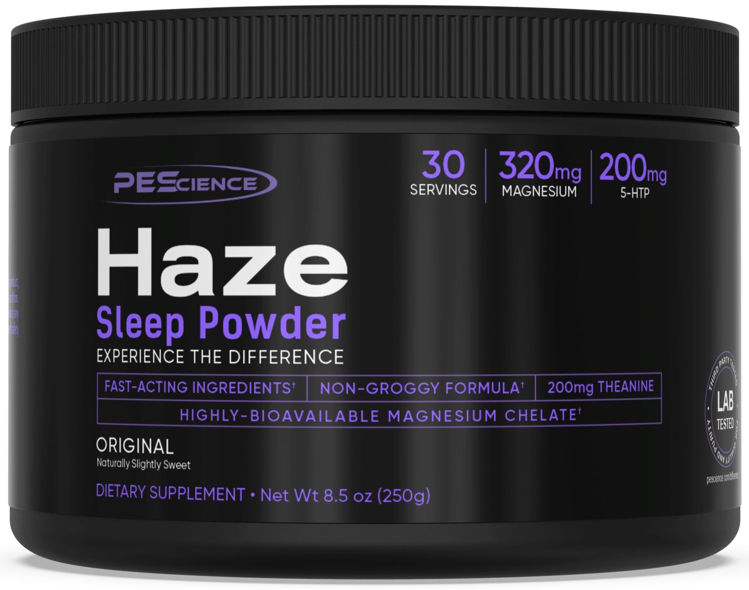 Bc Powder Sleep Haze Sleep Powder | Chelated Magnesium | 5-HTP | Melatonin-Free – PEScience