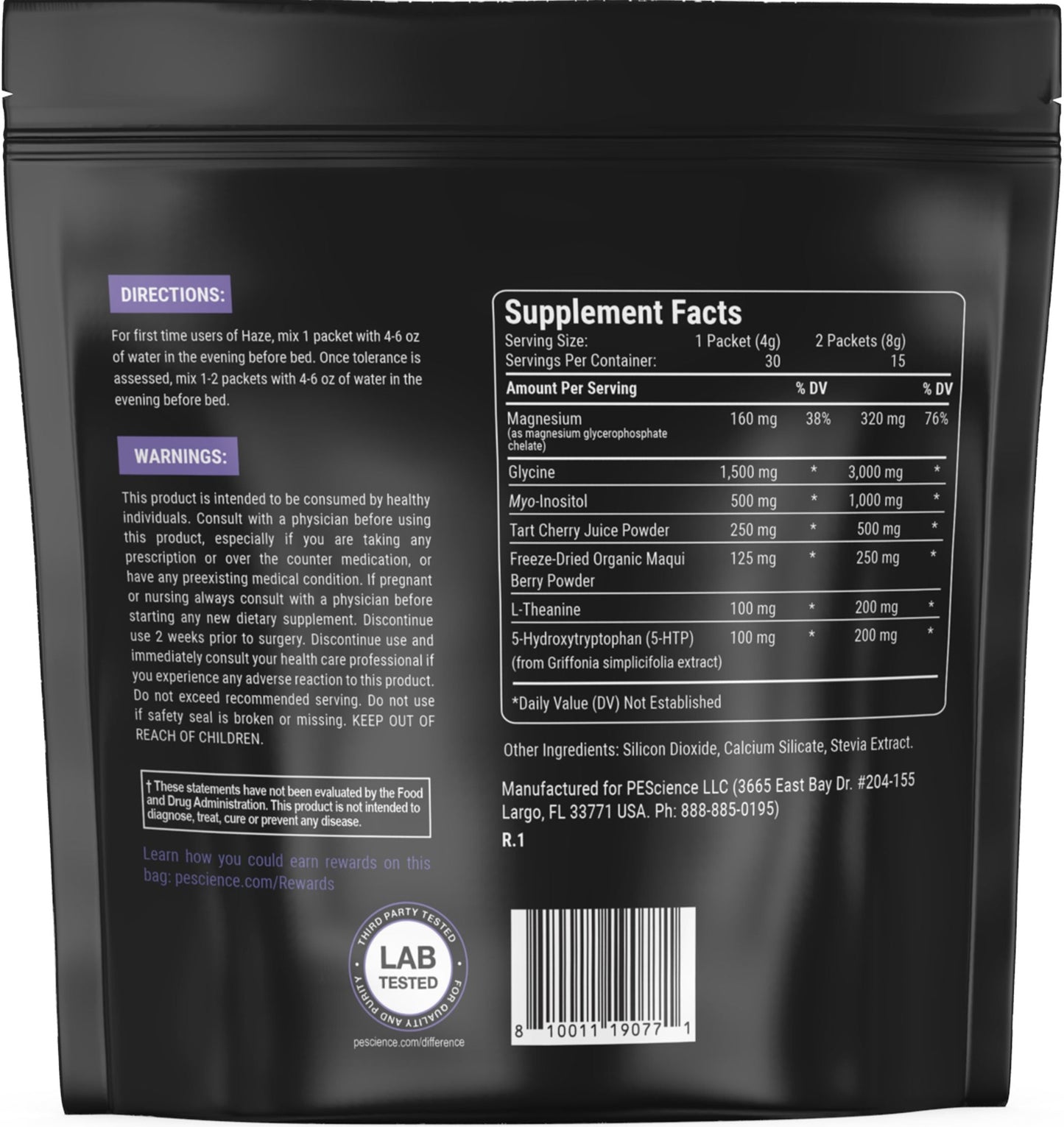 PEScience Haze Sleep Powder 