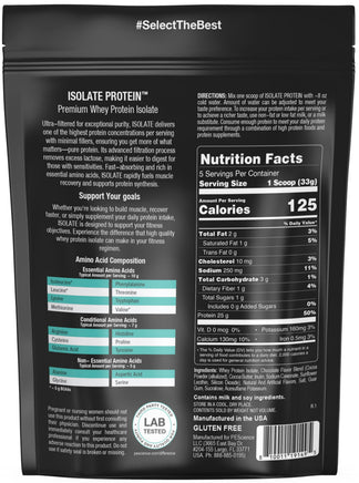 100% Whey Protein Isolate | 25g Protein | Digestion-Friendly Formula ...