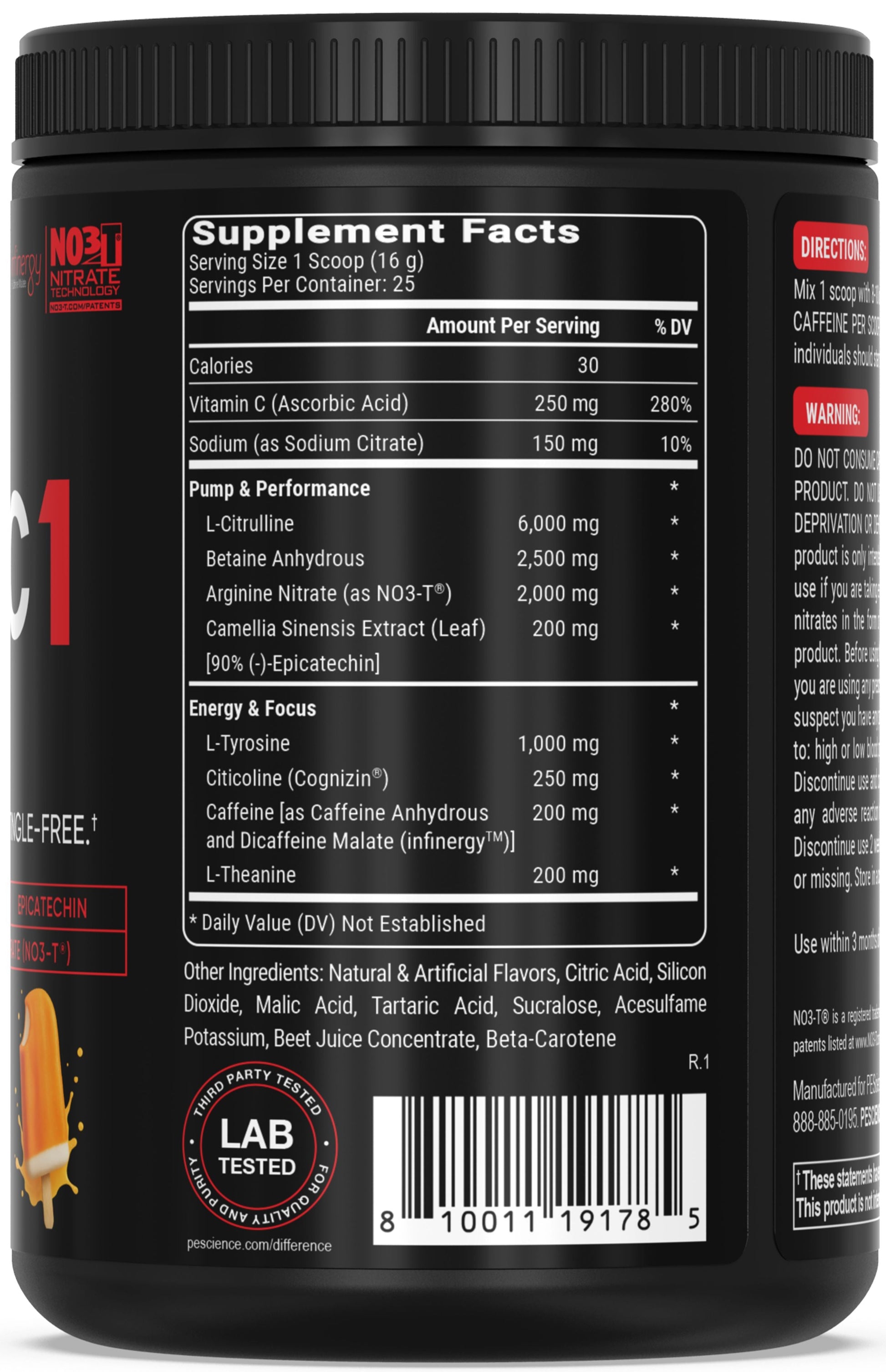 PEScience Prolific-1 Complete Pre-Workout 