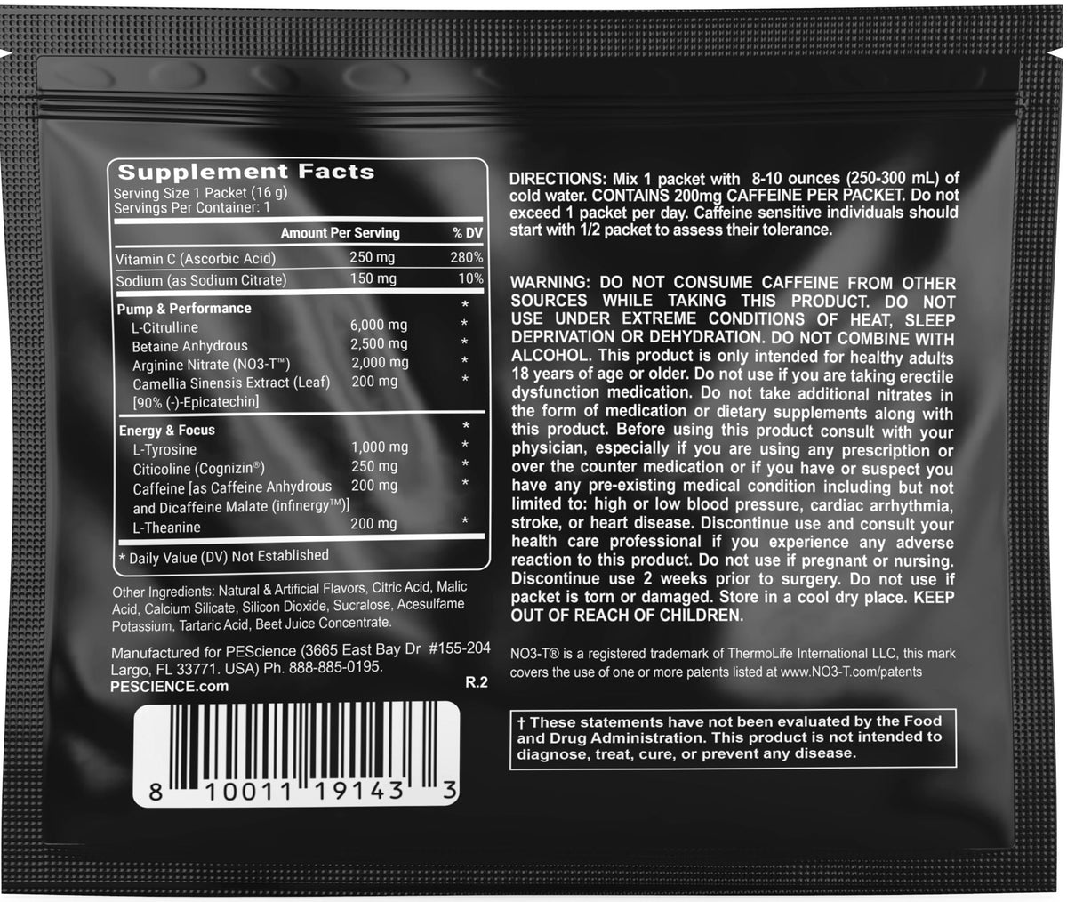 PEScience Prolific-1 Pre-Workout 