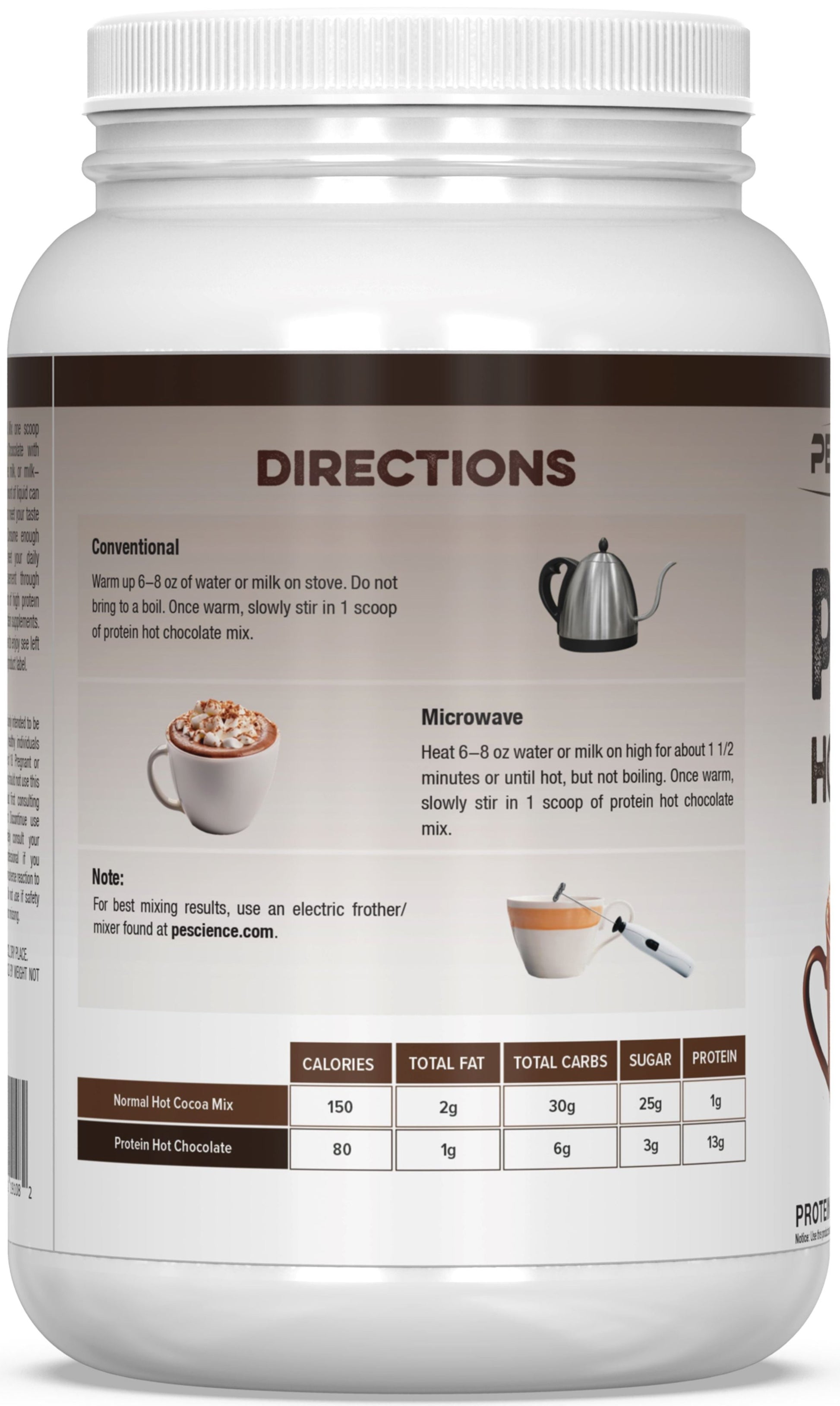 PEScience Protein Hot Chocolate 