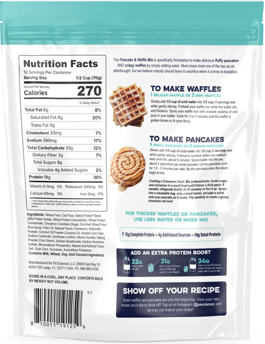 PEScience Protein Pancake & Waffle Mix 