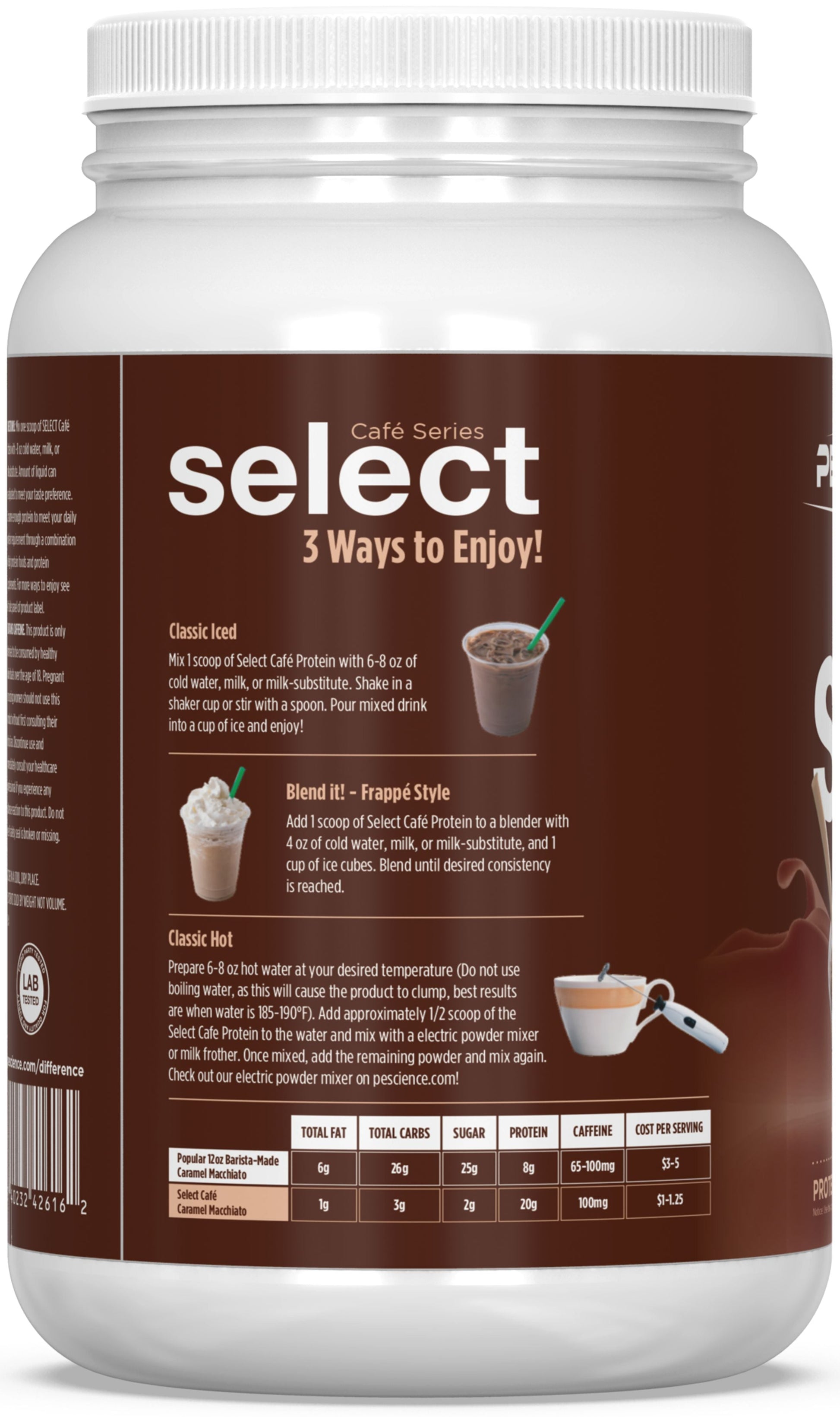 PEScience Select Café Series Protein 