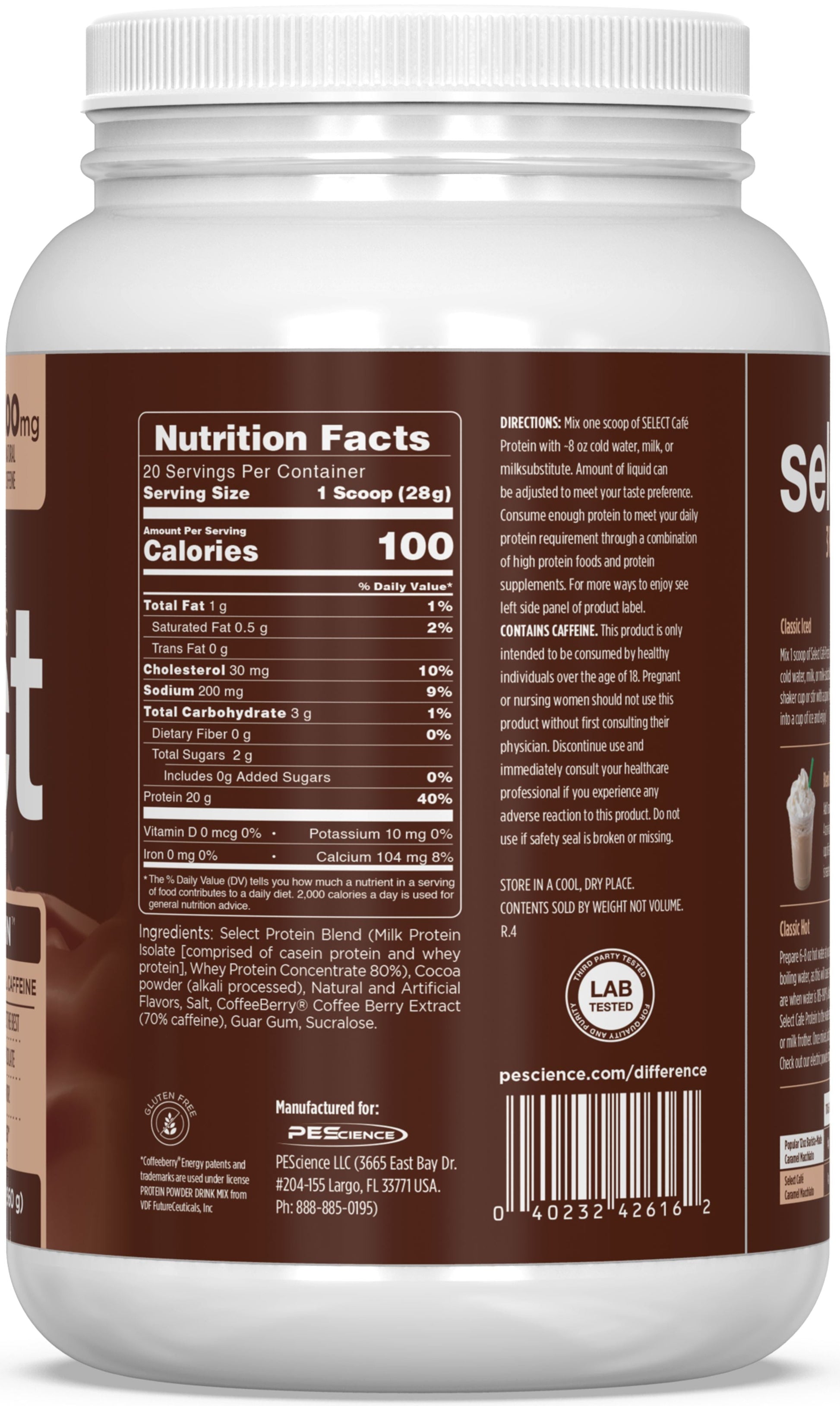 PEScience Select Café Series Protein 