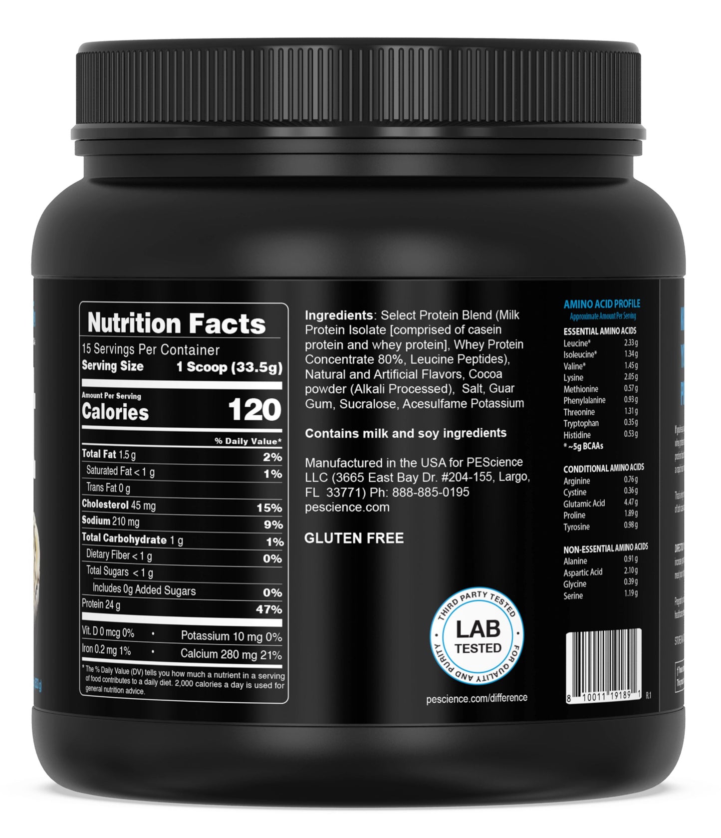 PEScience Select Protein Powder 