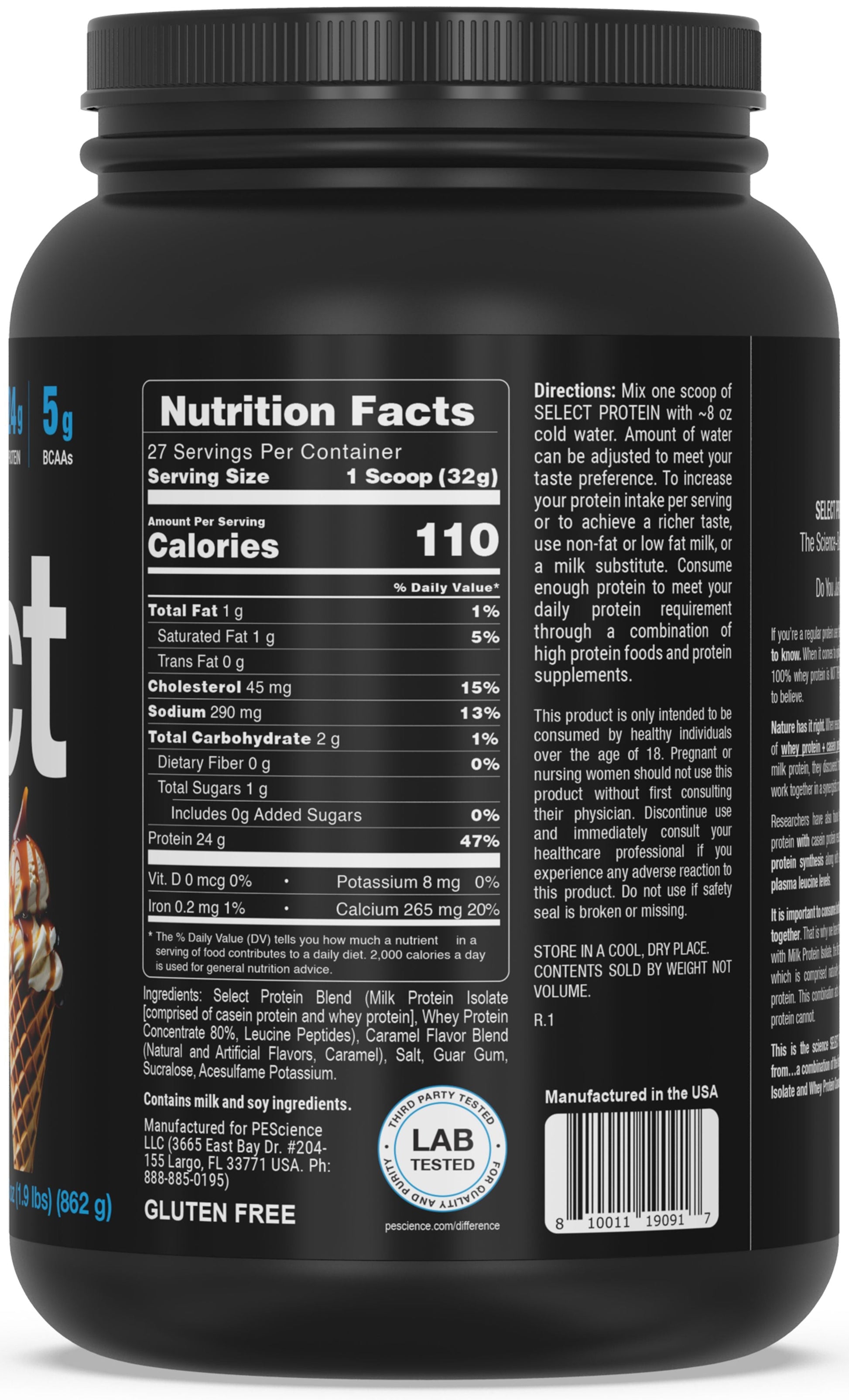 PEScience Select Protein Powder 
