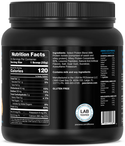 PEScience Select Protein Powder 
