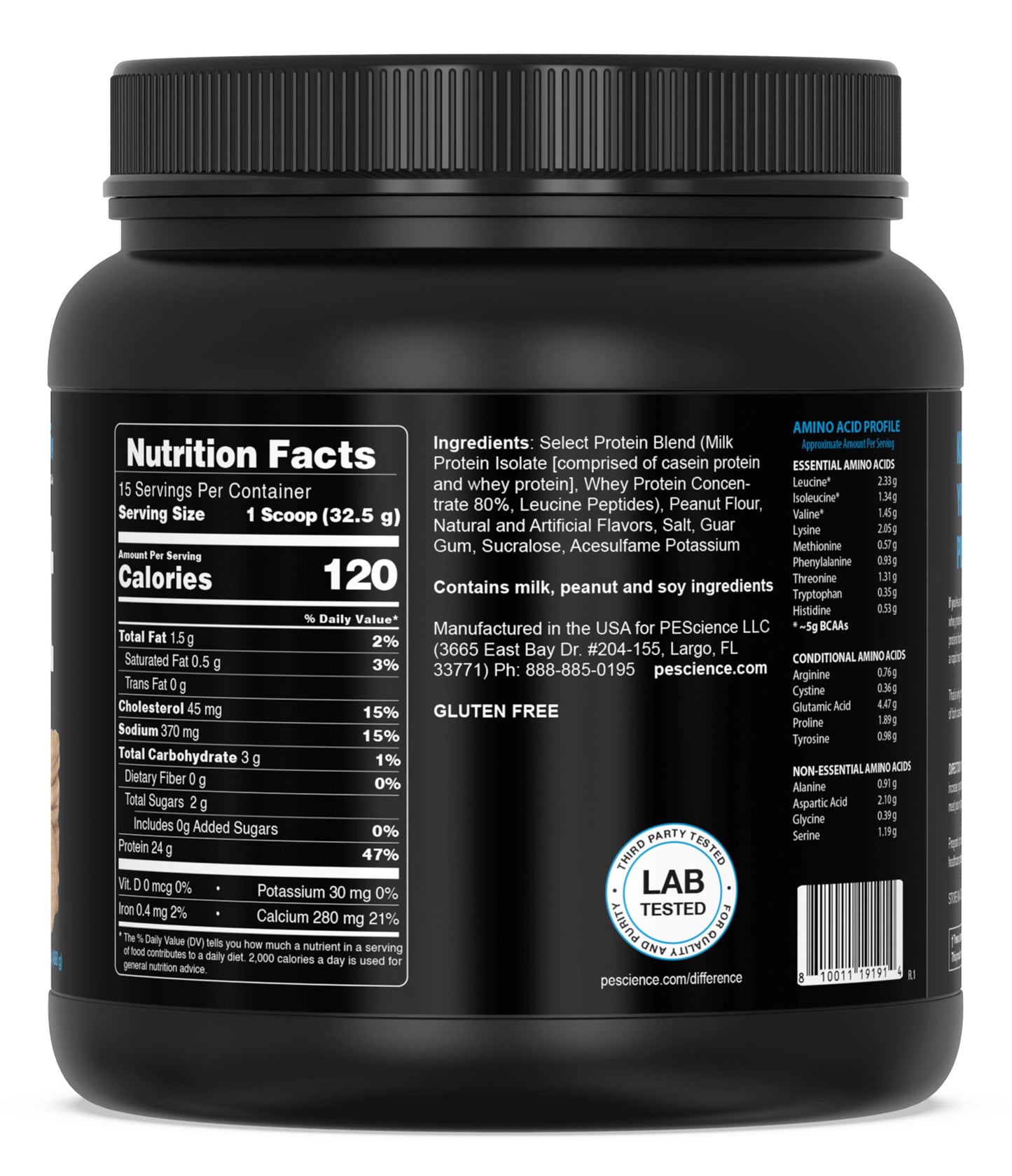 PEScience Select Protein Powder 