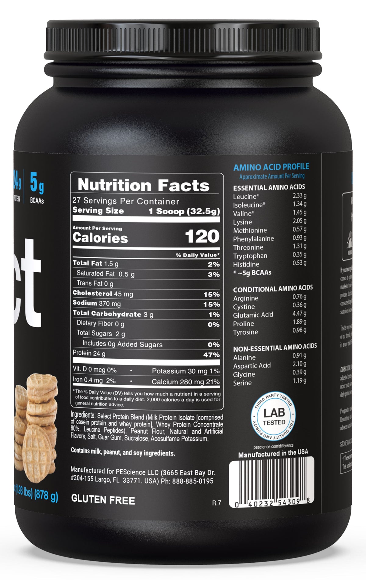 PEScience Select Protein Powder 