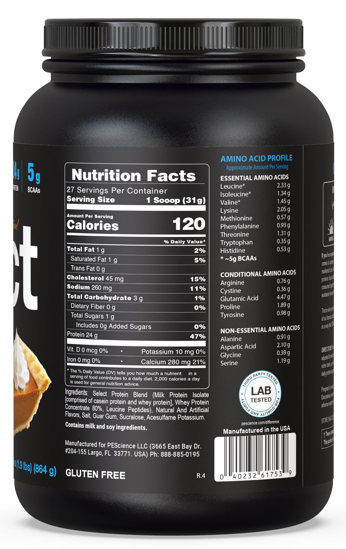 PEScience Select Protein Powder 