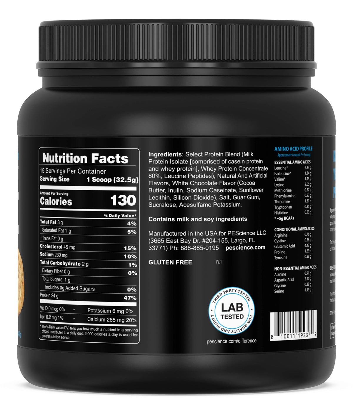 PEScience Select Protein Powder 