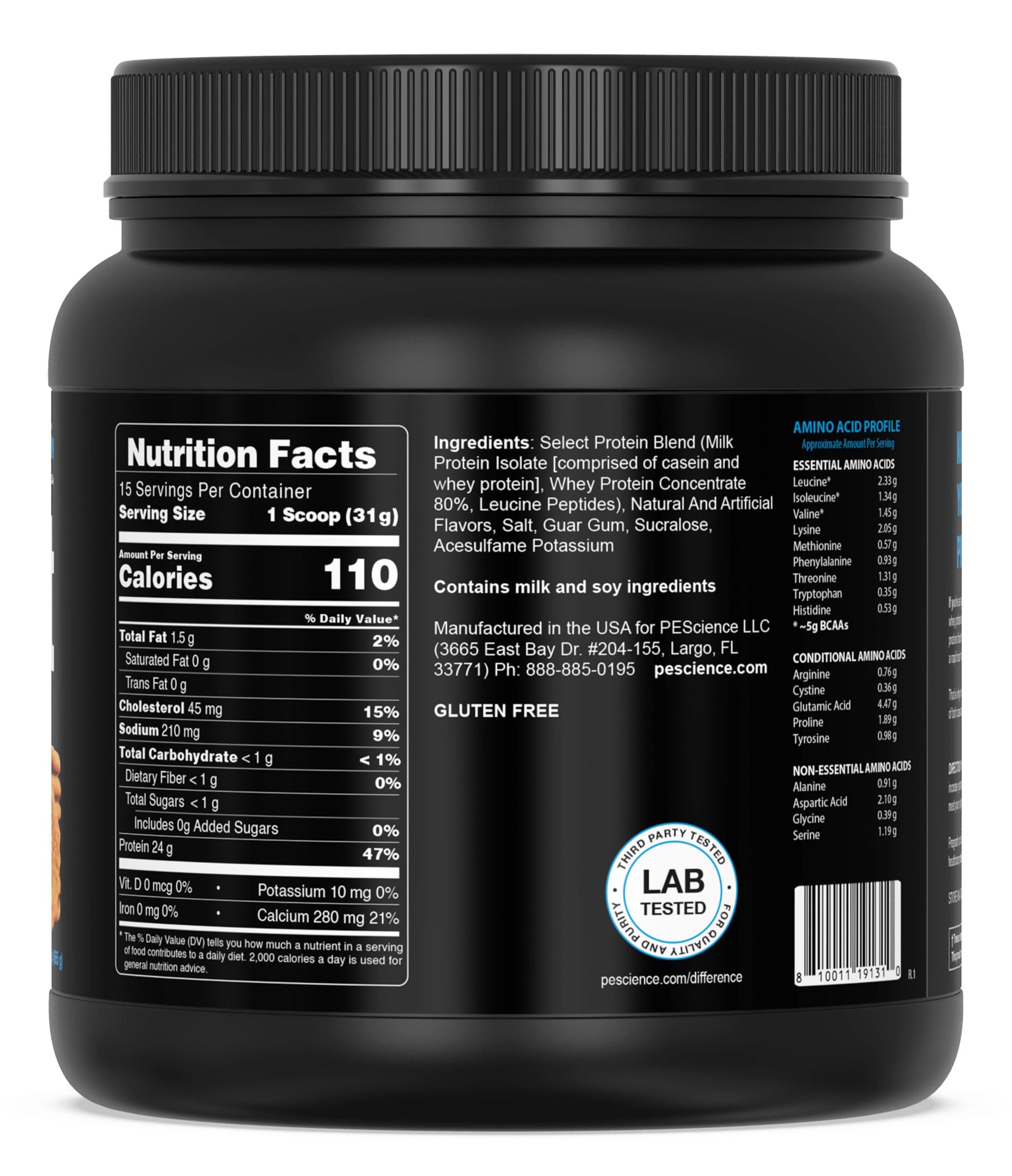 PEScience Select Protein Powder 