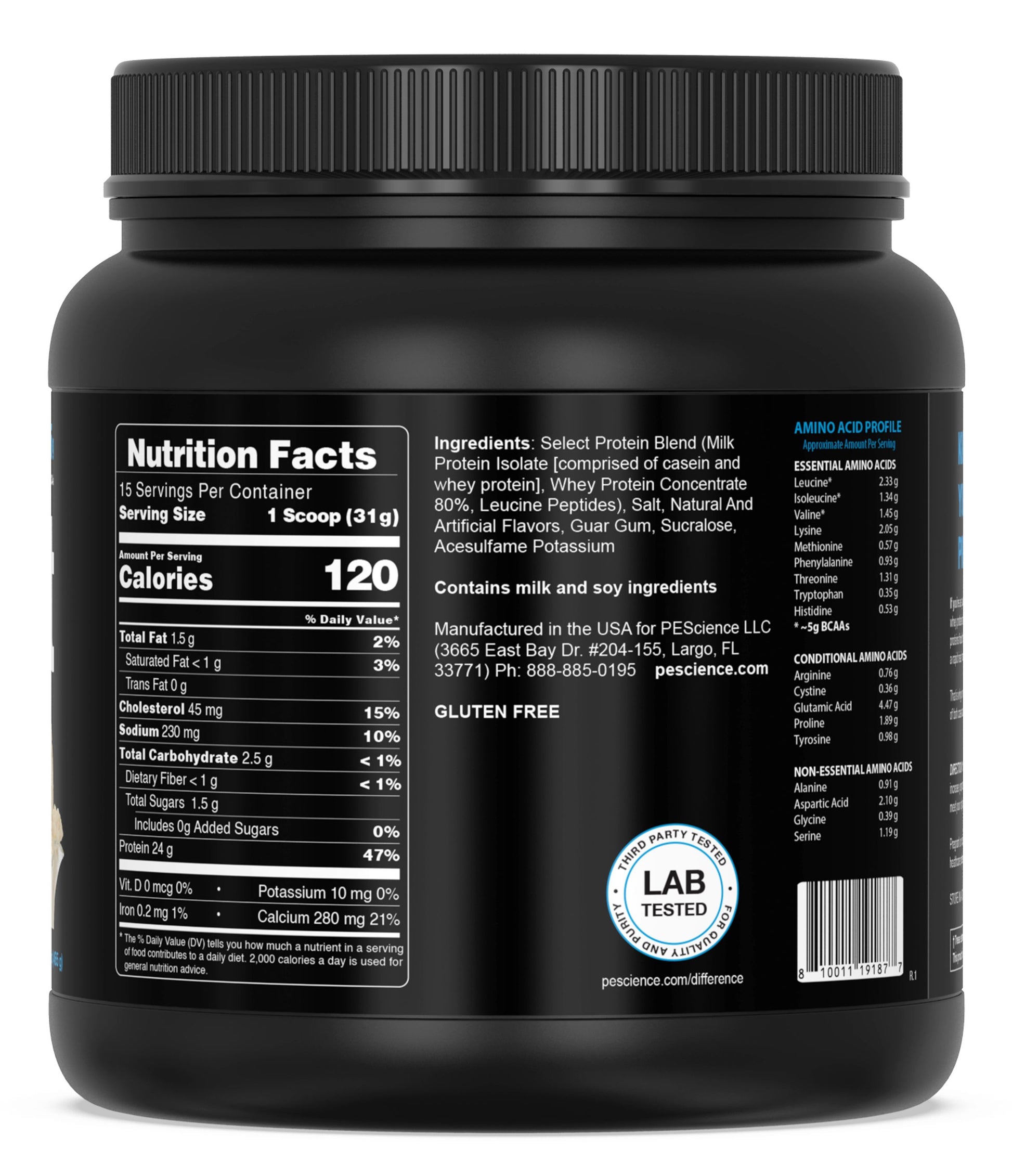 PEScience Select Protein Powder 