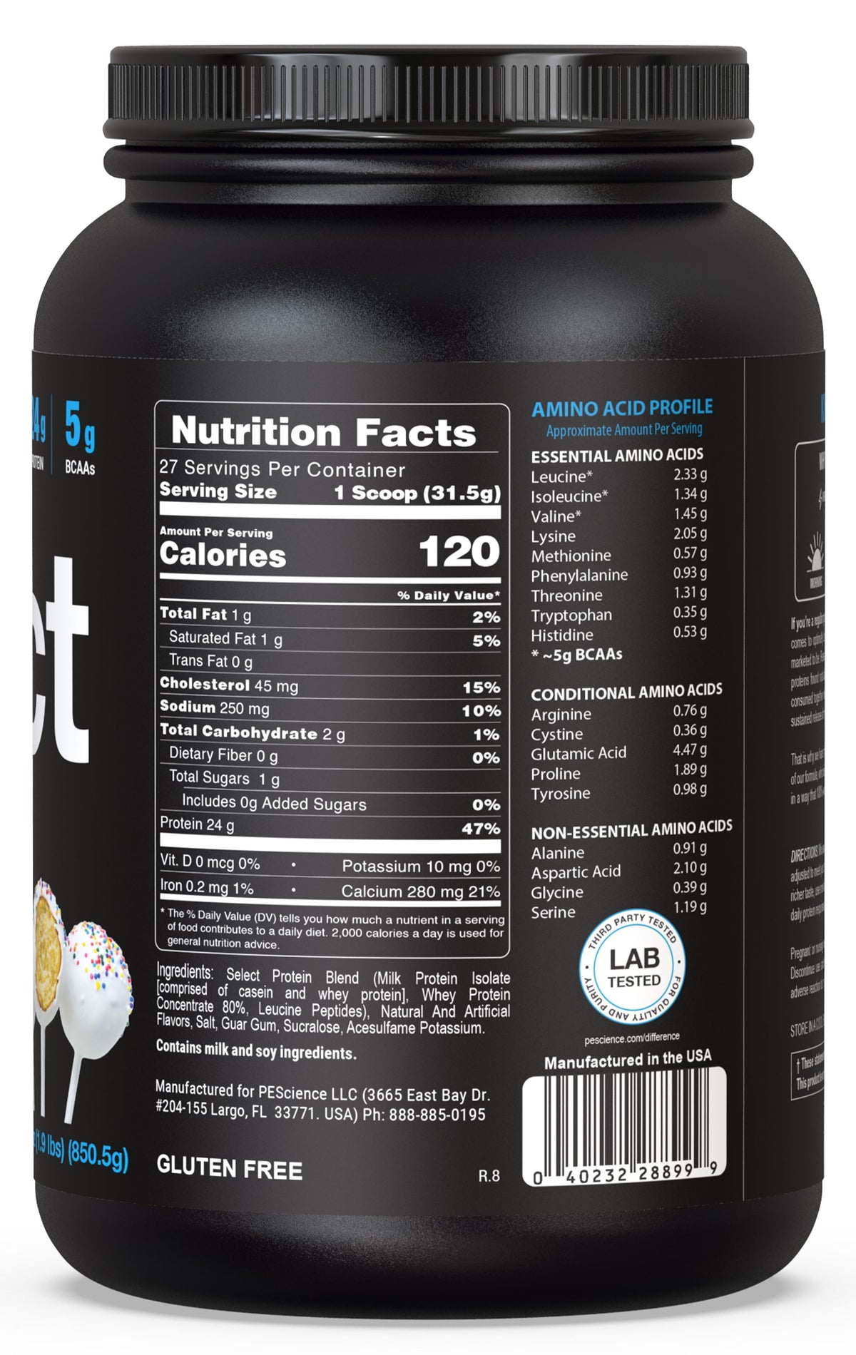 PEScience Select Protein Powder 