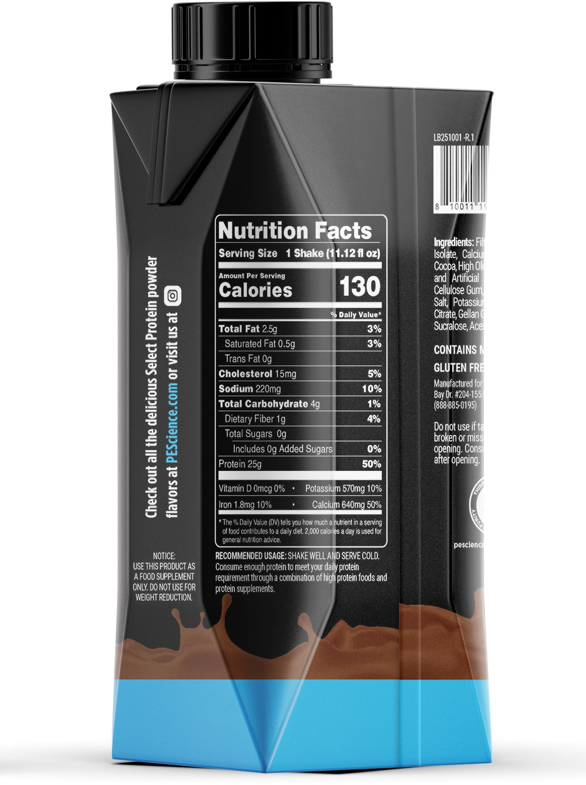 PEScience Select Protein Shake - RTD 