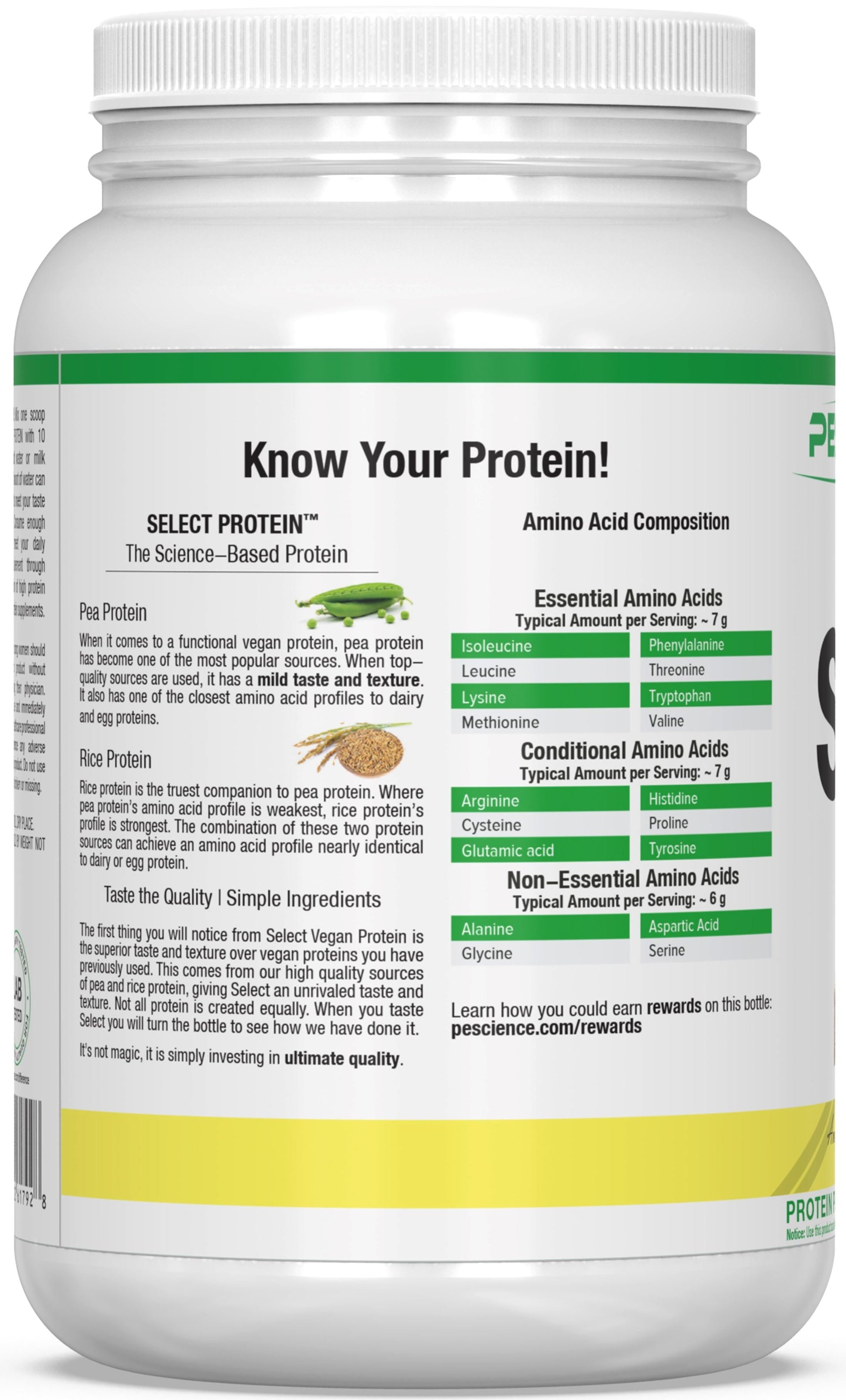 PEScience Select Vegan Protein 