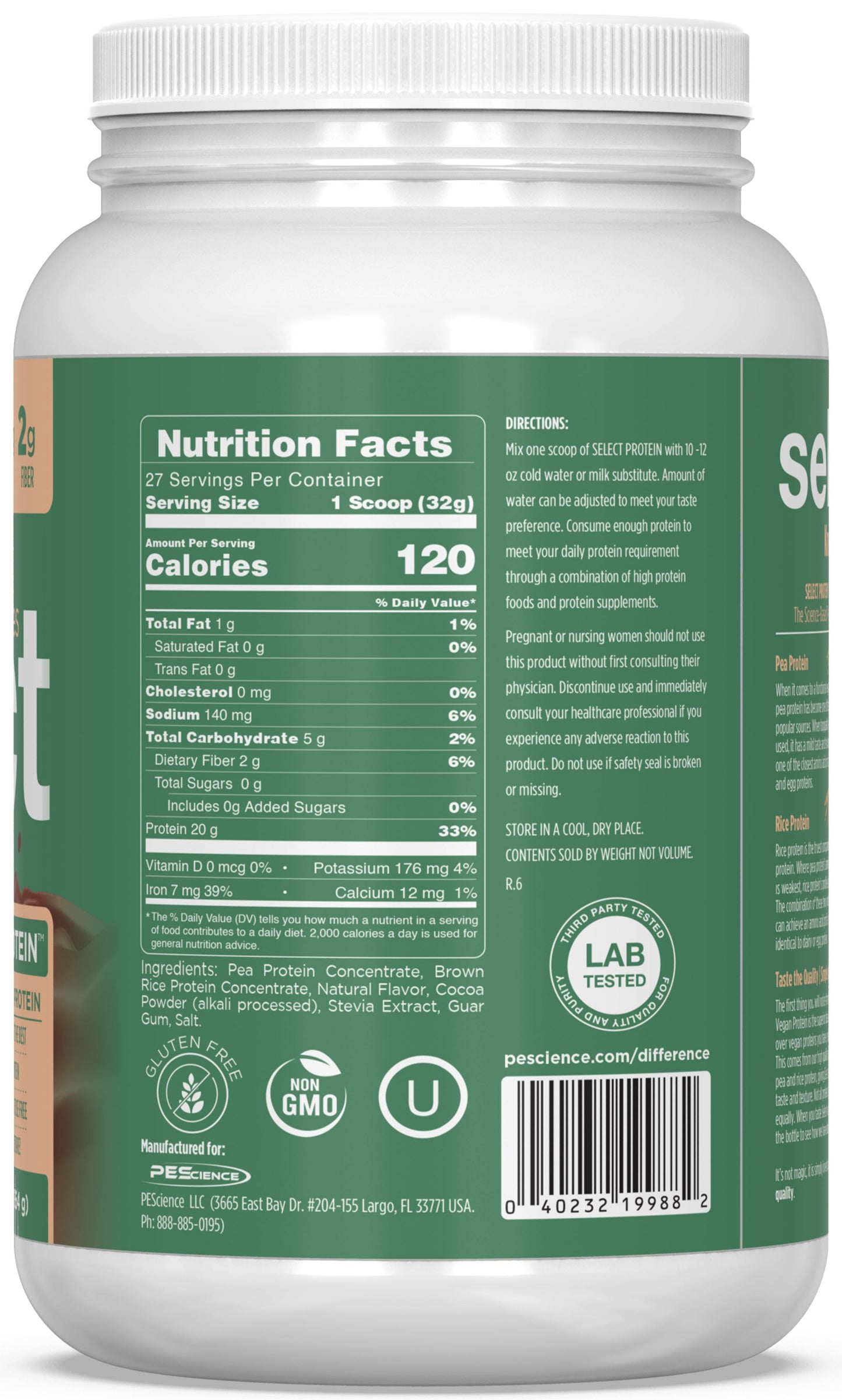 PEScience Select Vegan Protein 