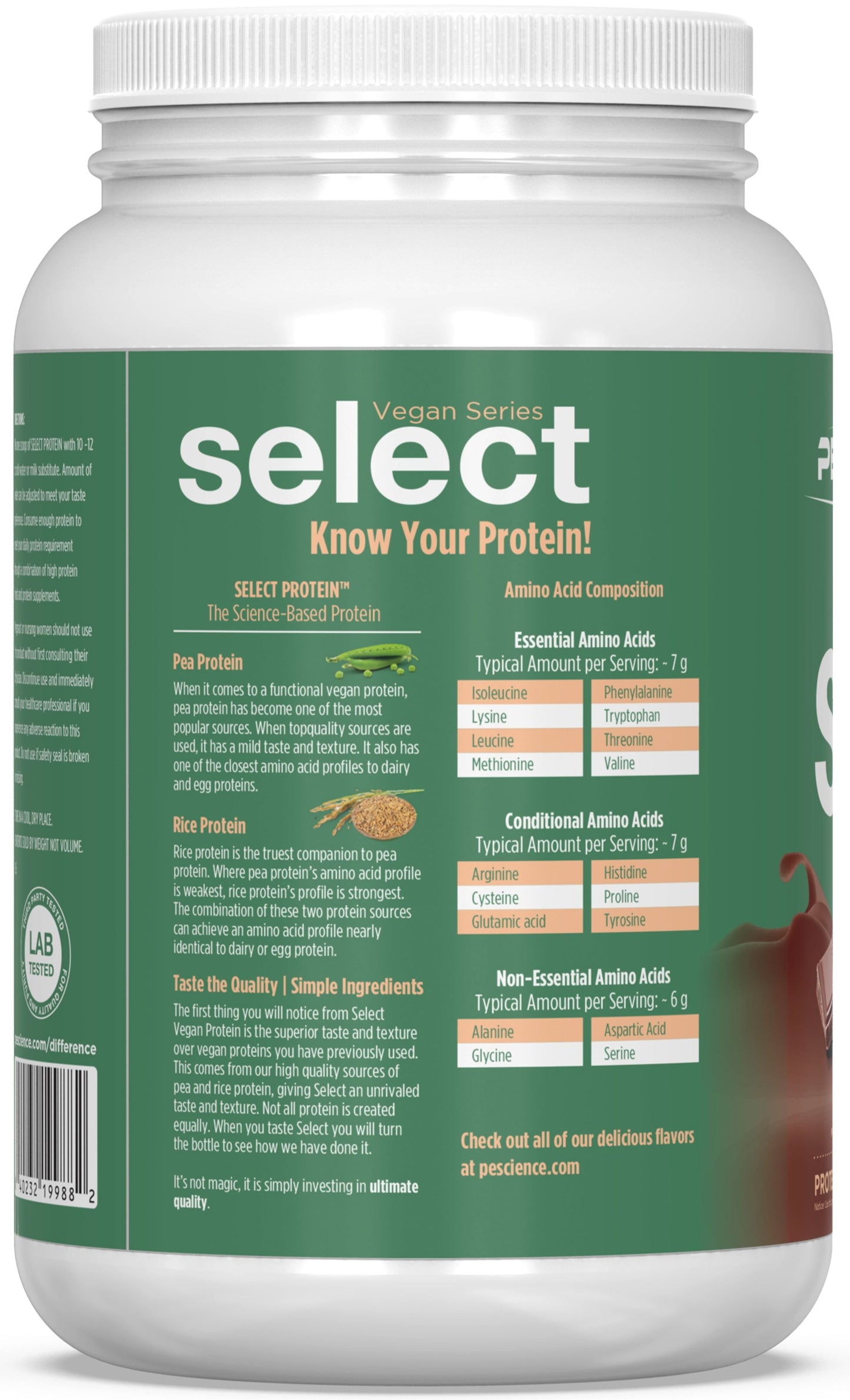PEScience Select Vegan Protein 