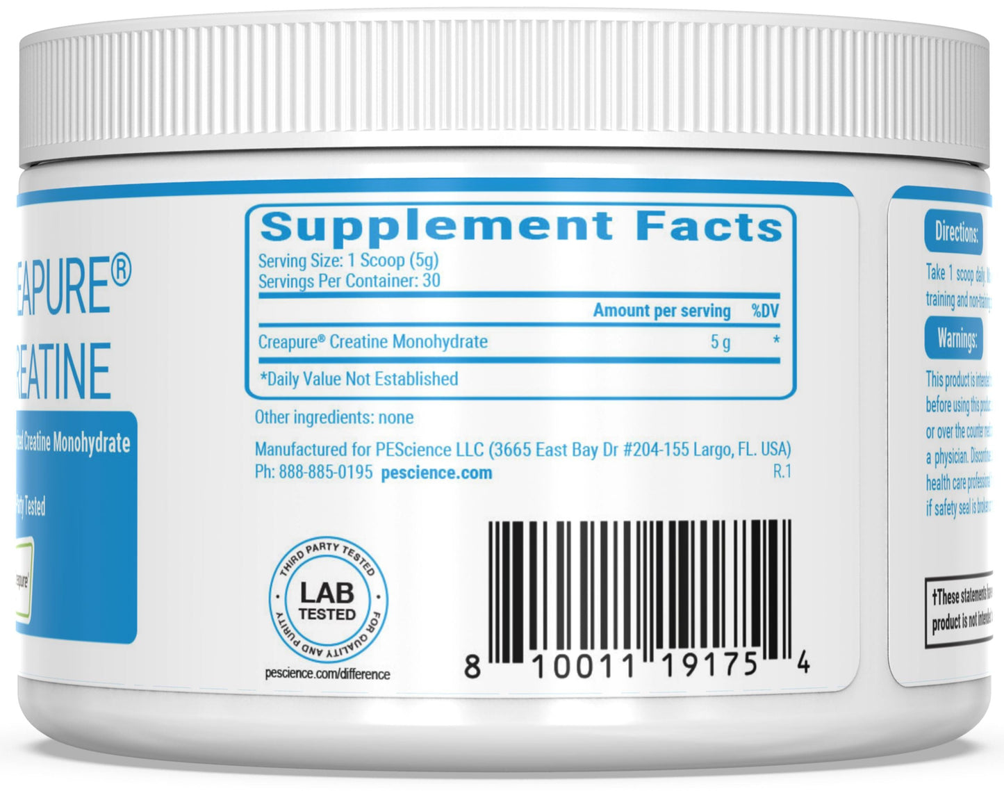PEScience TruCreatine+ Powder 