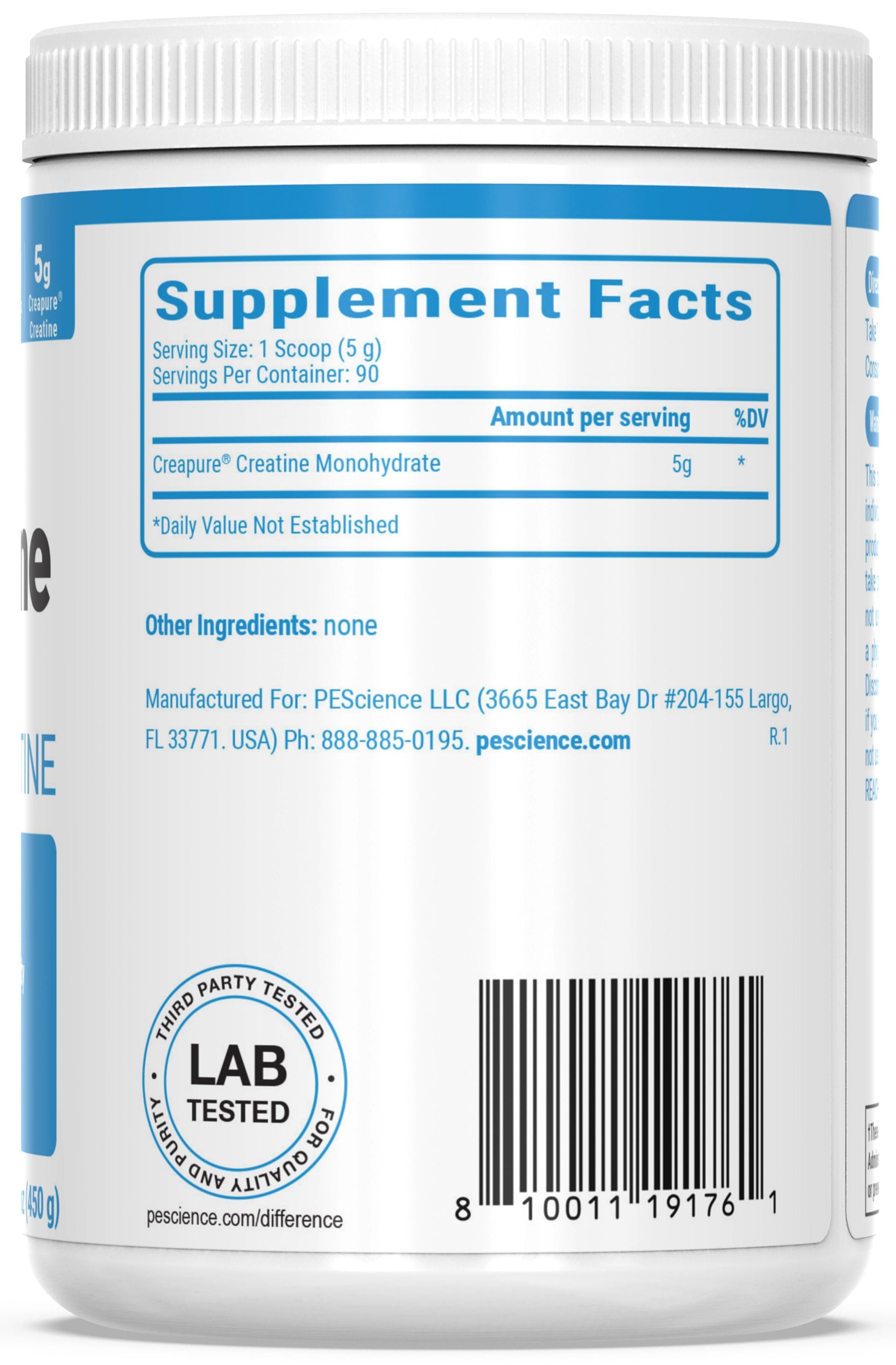 PEScience TruCreatine+ Powder 