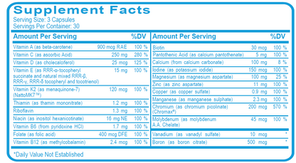 PEScience TruMulti Men's Multivitamin 