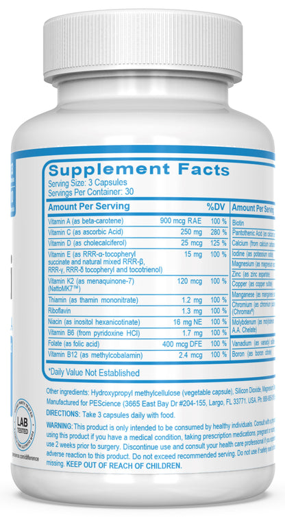 PEScience TruMulti Men's Multivitamin 