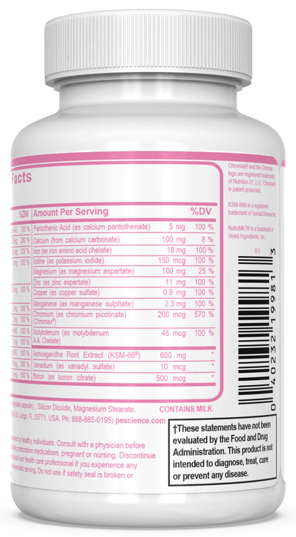 PEScience TruMulti Women's Multivitamin 