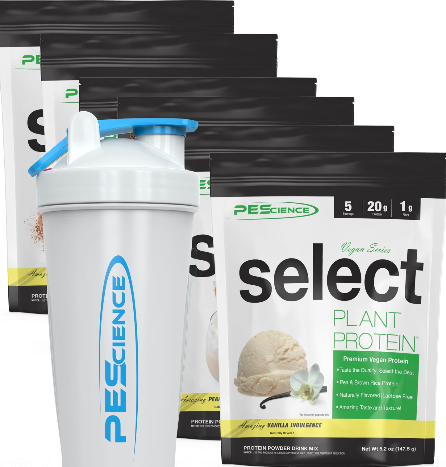 PEScience Vegan Select Protein - Variety Pack 