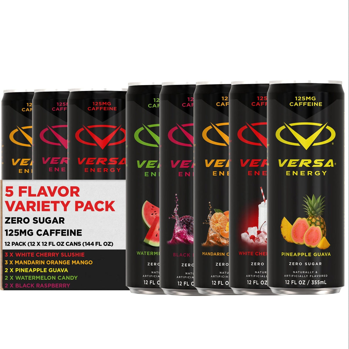 PEScience Versa Energy Drink Variety Pack / 12 Pack 