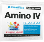 Amino IV Supplement PEScience Strawberry Lemonade 1 Sample 