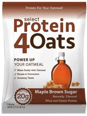 Protein4Oats Protein for Oatmeal Protein PEScience Maple Brown Sugar 1 Sample 