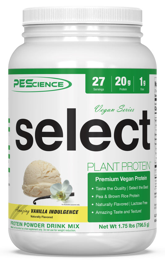 PEScience Select Vegan Protein Vegan Vanilla Indulgence 27